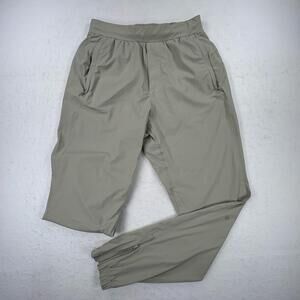 Lululemon Surge Jogger Pants Mens XS Gray 28” Running Zip Ankle Athletic